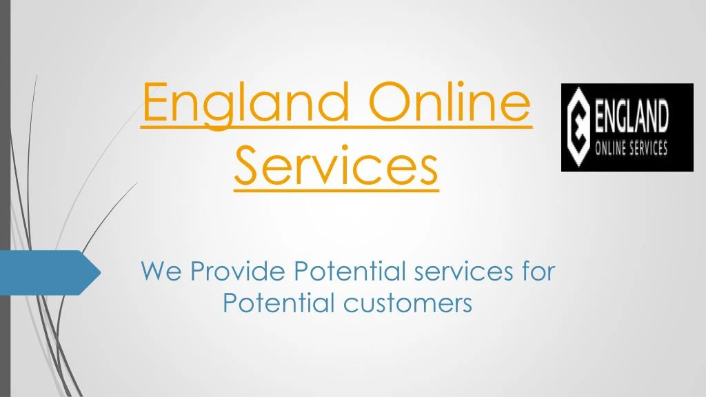 england online services