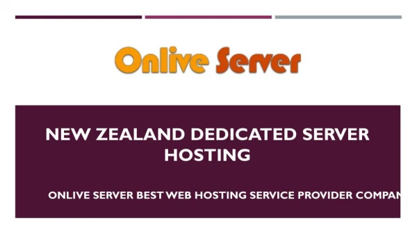 New Zealand Dedicated Server Hosting Help to Increase Business Growth