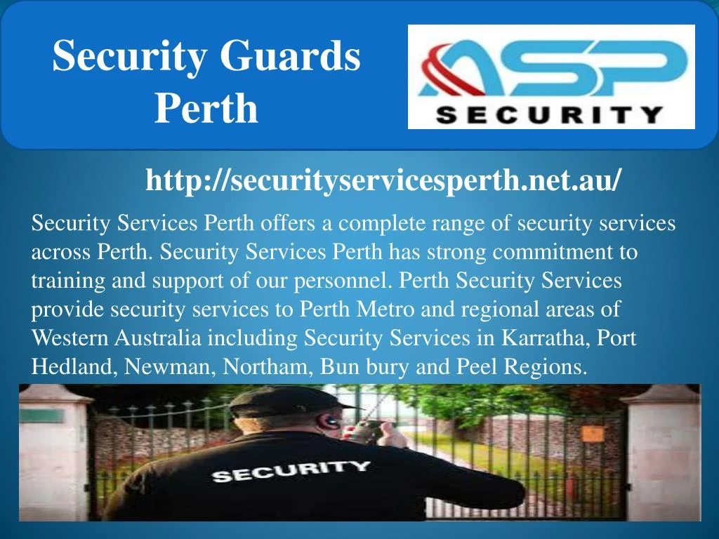 security guards perth