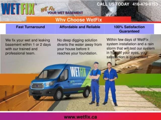 Basement Waterproofing - slide 1