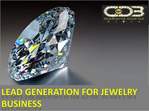 Lead Generation For Jewelry Business