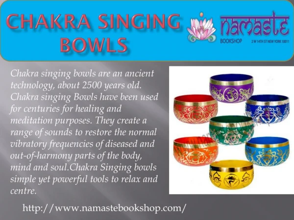 Chakra Singning Bowls