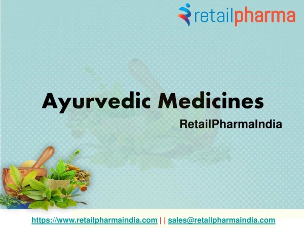 Ayurvedic Medicines in India