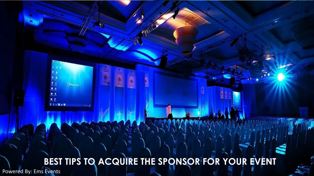 best tips to acquire the sponsor for your event