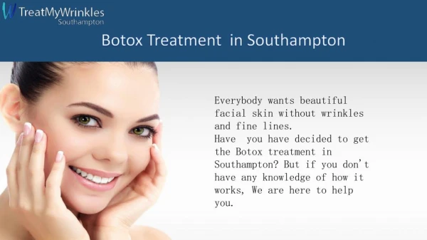 Botox Treatment in Southampton