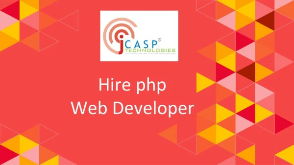 JCasp Technologies -Â PHP Web Development Company