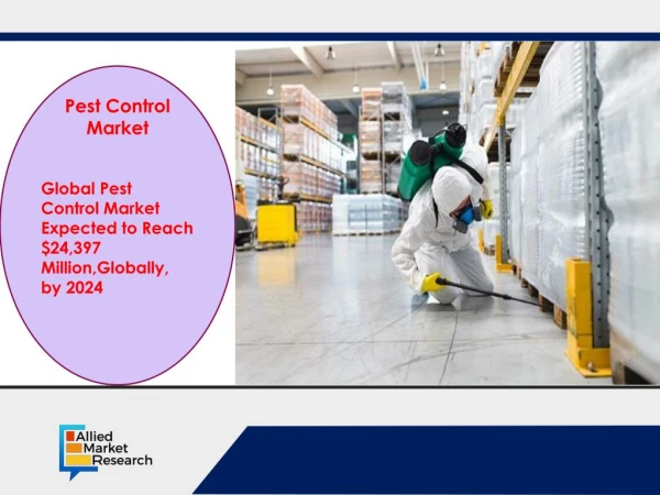 Pest Control Market Demand Increases Globally 2018