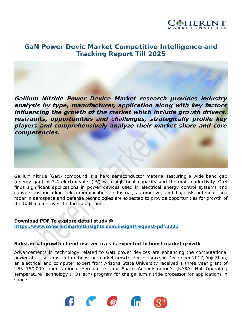 gan power devic market competitive intelligence