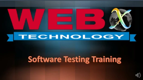 Best software testing training in chandigarh - webxtechnology