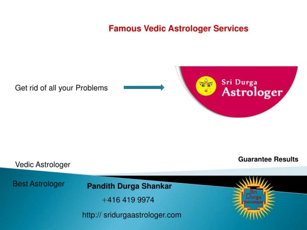 Sri Durga Astrologer – Love and Marriage Problem Specialist.