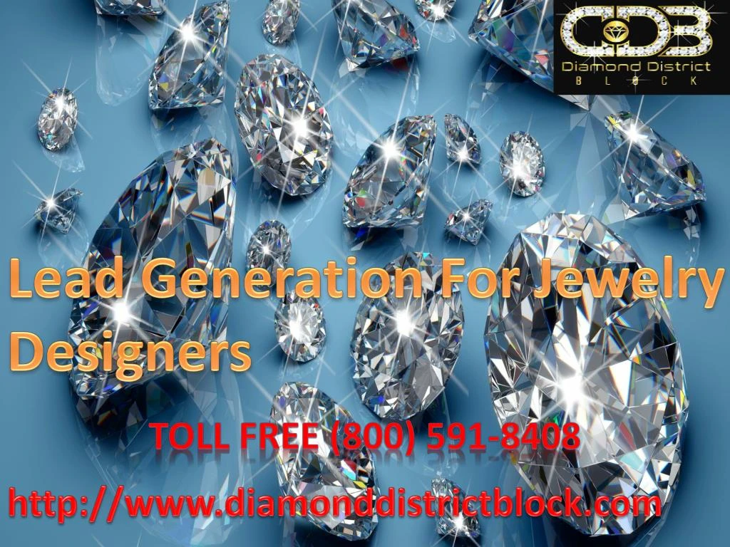 lead generation for jewelry designers