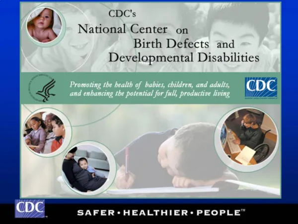 Disability Activities at CDC