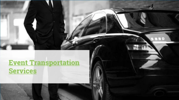 Event Transportation Services