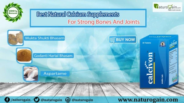 Best Natural Calcium Supplements for Strong Joints and Bones