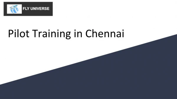 Pilot Training In Chennai