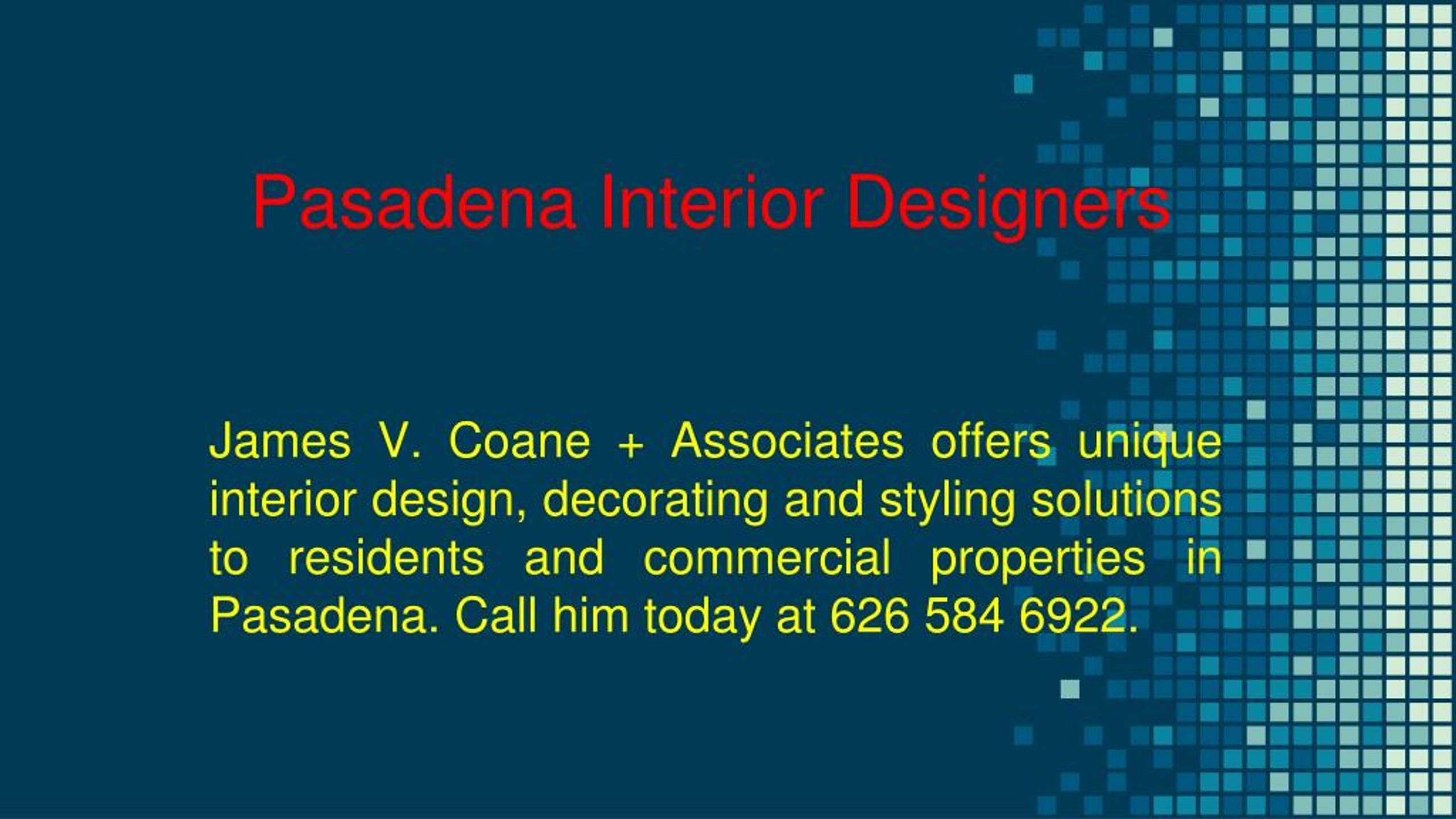PPT - Pasadena Interior Designers PowerPoint Presentation, free ...
