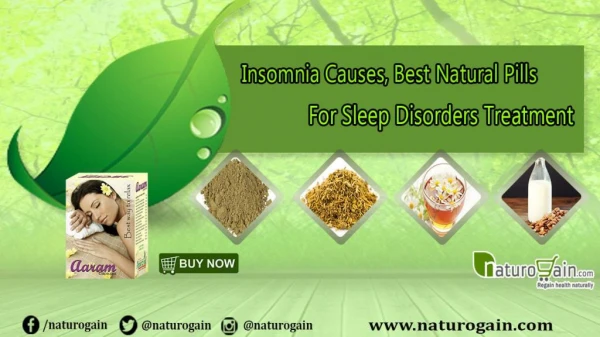 Insomnia Causes, Best Natural Pills for Sleep Disorders Treatment