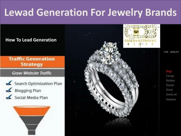 Lead Generation For Jewelry Brands