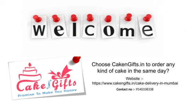 Choose CakenGifts.in to order chocolate cake at the same day in best offers?