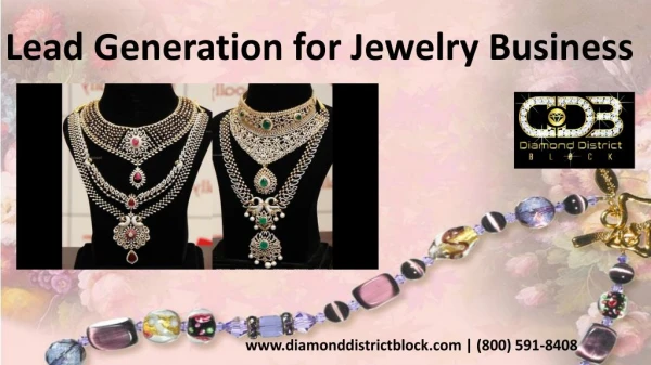Lead generation for Jewelry Website