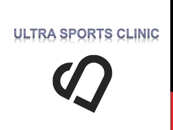 Best London Sports Therapy Clinic - Ultra Sports Clinic