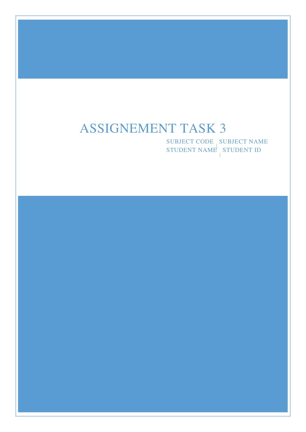 assignement task 3