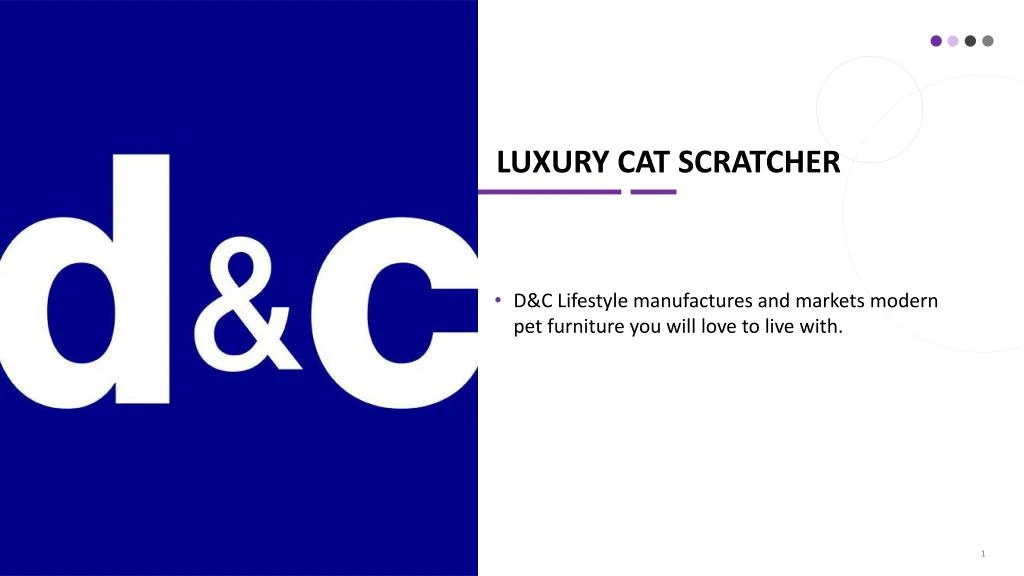 luxury cat scratcher