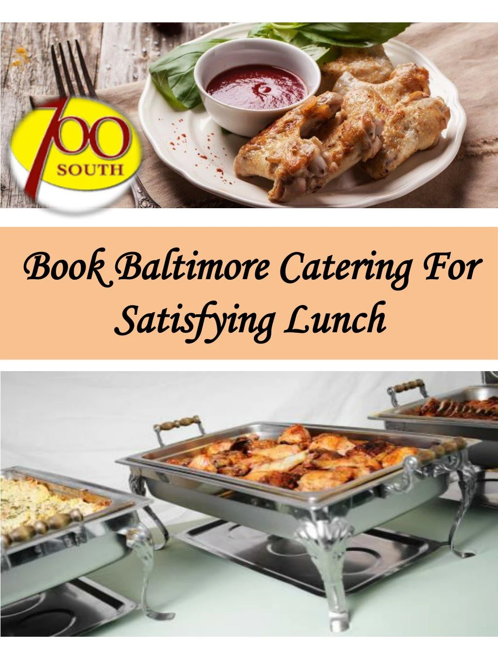 book baltimore catering for satisfying lunch