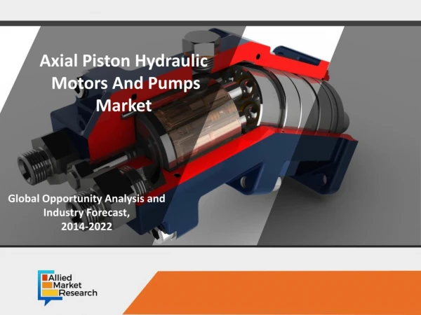 Global Axial Piston Hydraulic Motors and Pumps Market Expected to Reach $1,418 Million by 2022
