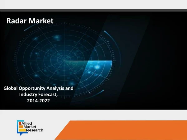 Radar Market Size, Development, Key Opportunity, Application & Forecast to 2025