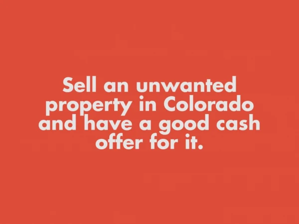 Companies That Buy Houses Denver