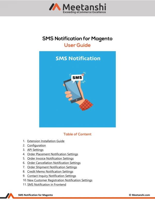 Magento SMS Notification