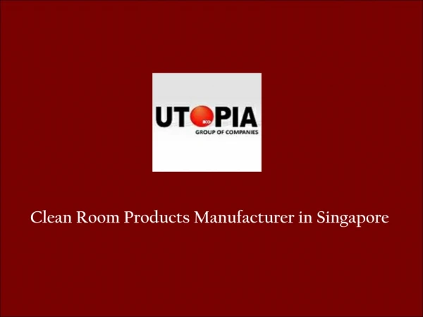 Cleanroom Products Supplies