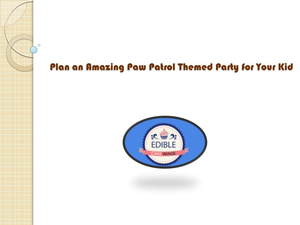 plan an amazing paw patrol themed party for your