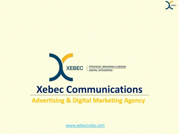 Xebec Communications PPT July 2018