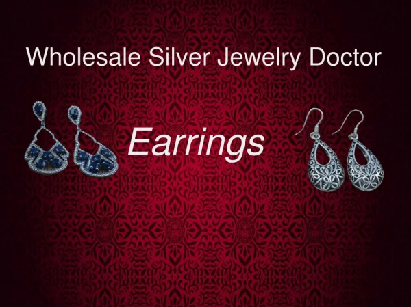 Gift your Loved ones a beautiful pair of Silver Earrings.