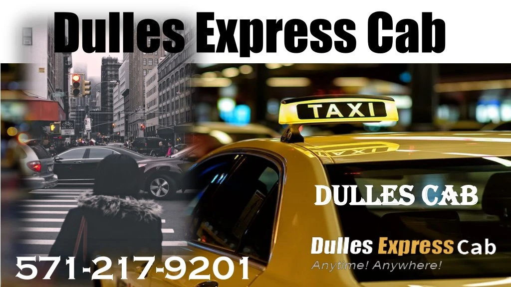 dulles express cab