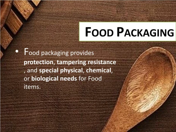 Food Packaging | Greenhandle.in