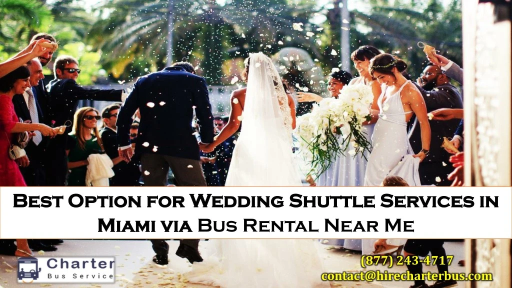 best option for wedding shuttle services in best