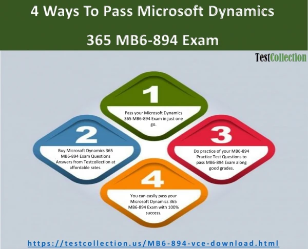 Microsoft Dynamics 365 MB6-894 Exam Questions