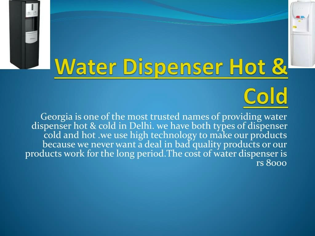 water dispenser hot cold