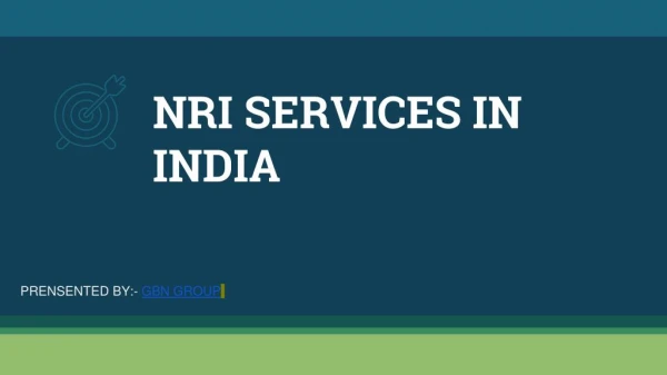 Nri /Investment Services in India