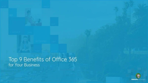 Office 365 Benefits For Small Businesses PPT