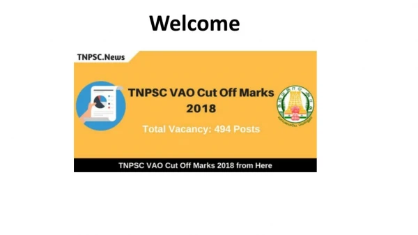TNPSC VAO Cut Off Marks 2018 Check Expected & Previous Year Cut Off