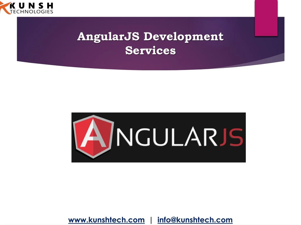angularjs development services