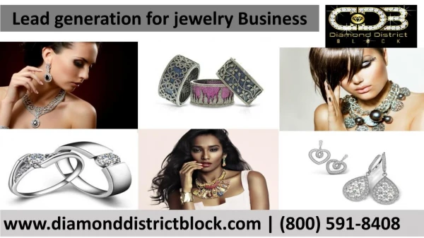 Lead generation for Jewelry Brands