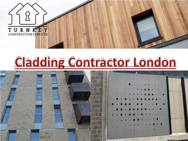 Cladding Contractor London
