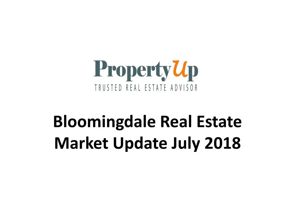 bloomingdale real estate market update july 2018