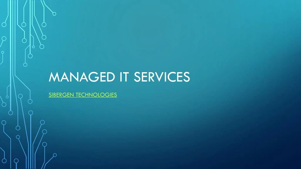 managed it services
