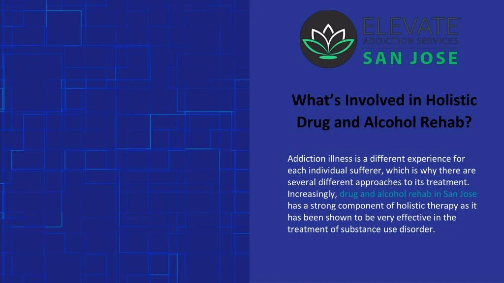 what s involved in holistic drug and alcohol rehab